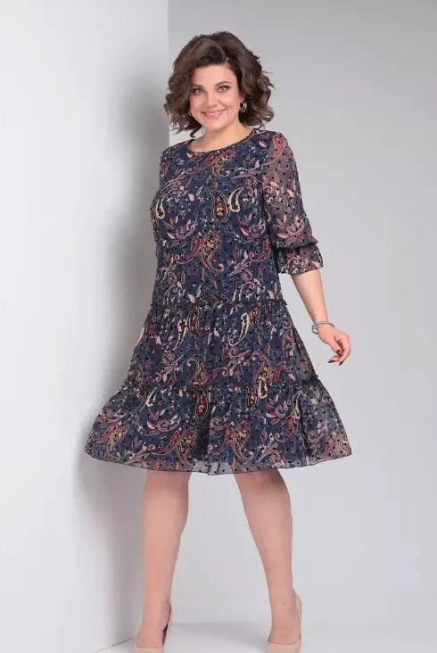 ESMEE | Printed Spring Dress