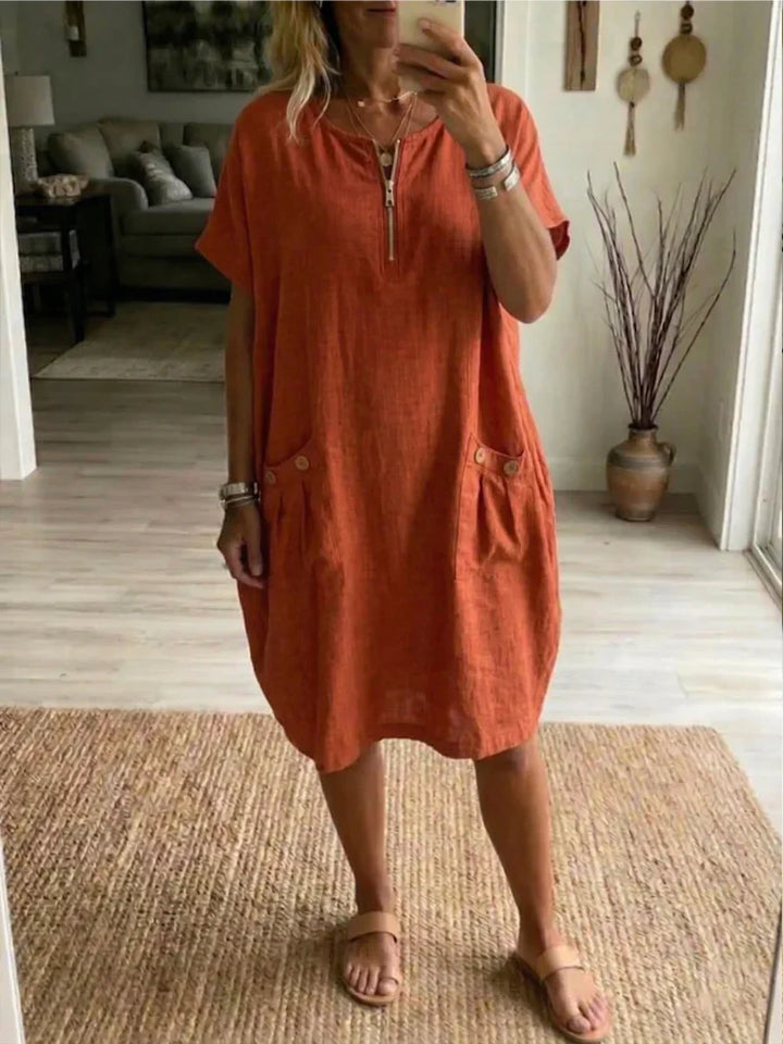 TERESA™ | Zip-Up Dress