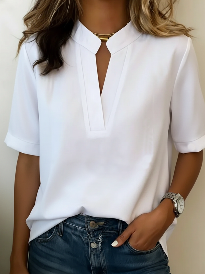 ELISE | Elegant Blouse with a Stylish Collar