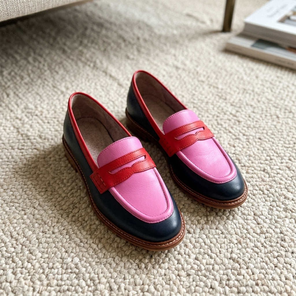 FRANKI™ | Two-Tone Loafer