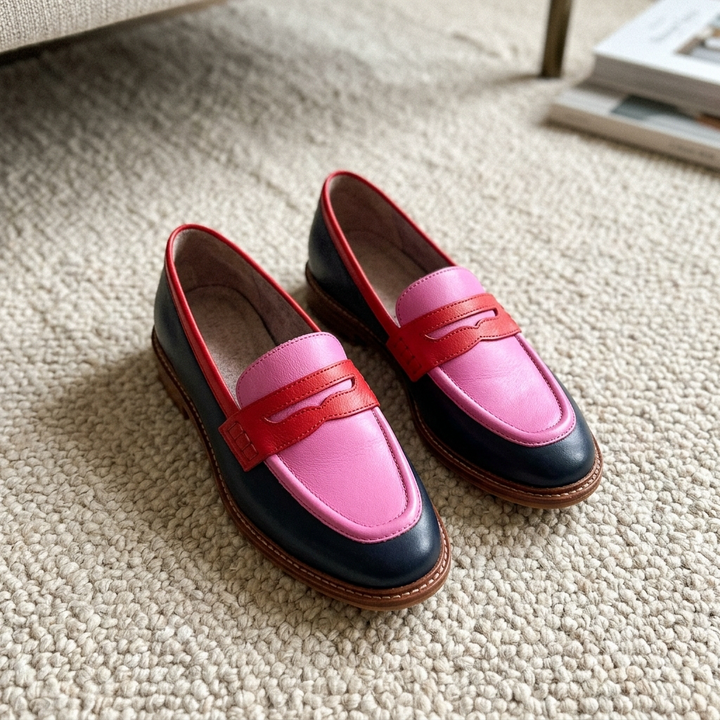 FRANKI™ | Two-Tone Loafer