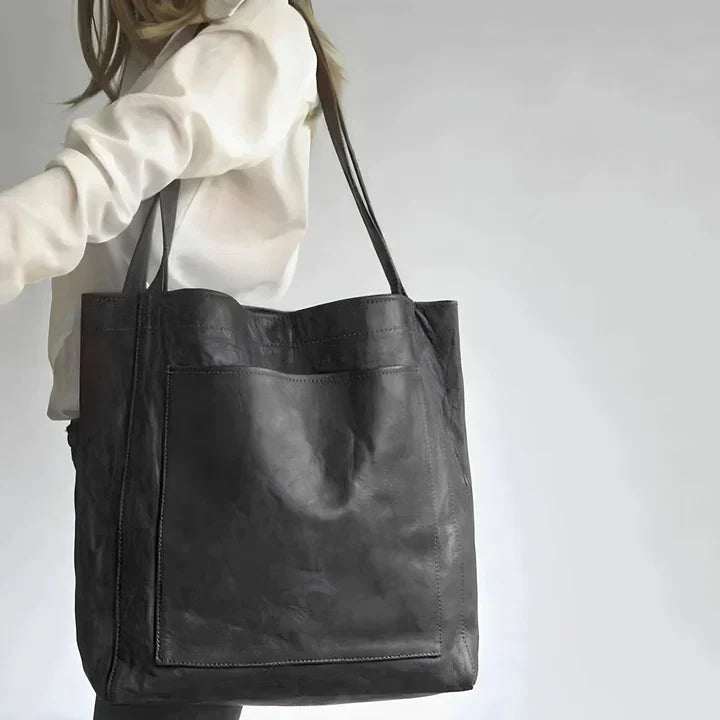 PAMELA™ | Classic Leather Tote