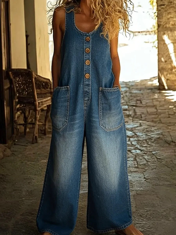 Jasmine - Denim Jumpsuit