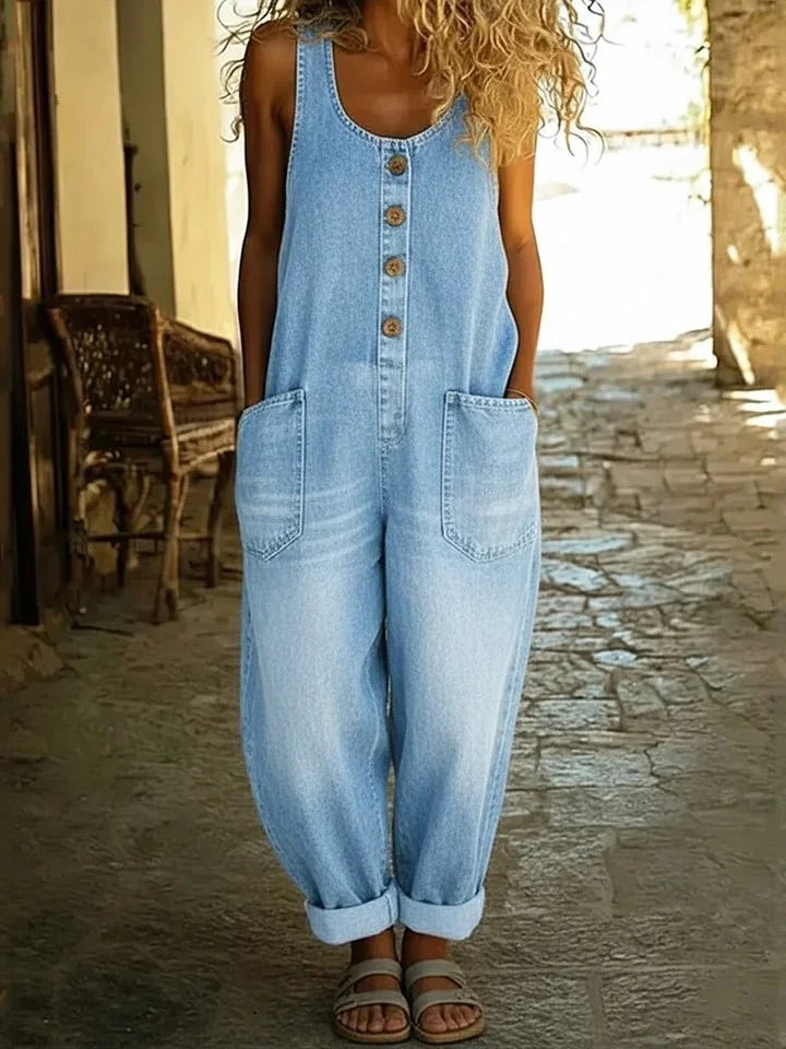 Jasmine - Denim Jumpsuit