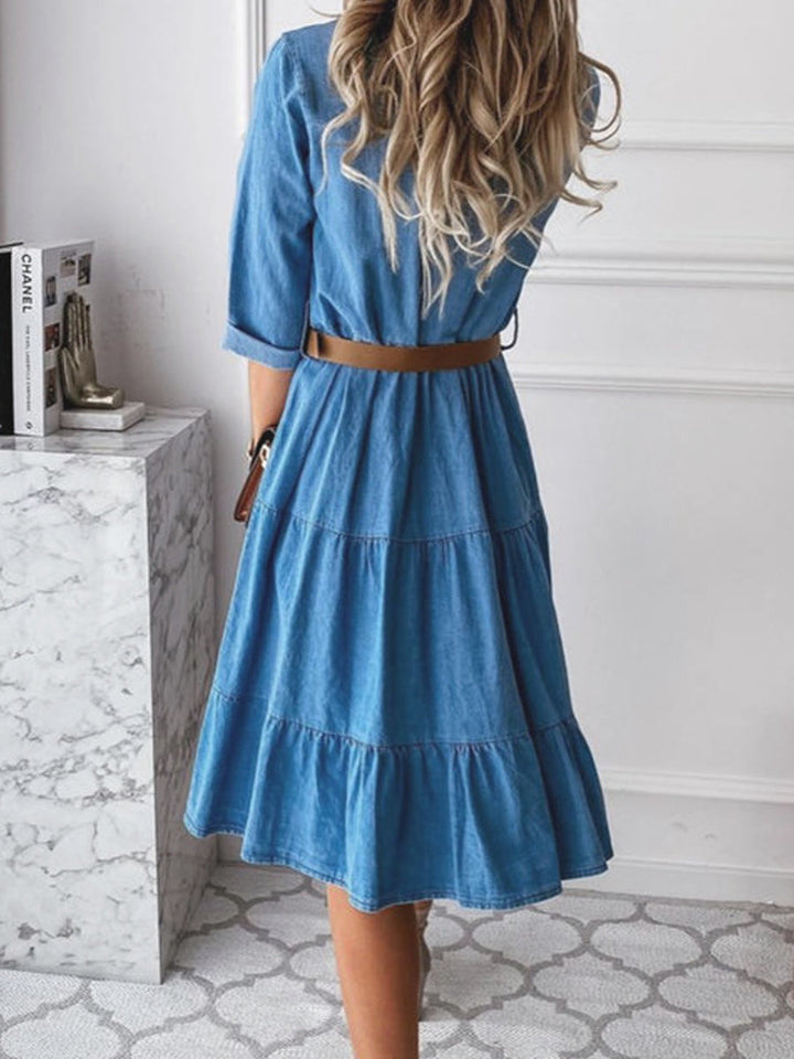 Barbara | Elegant Casual Denim Dress