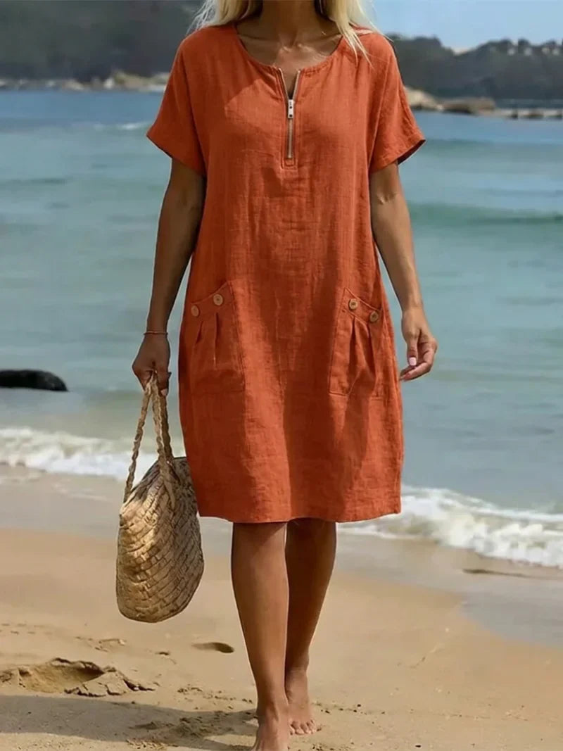 TERESA™ | Zip-Up Dress