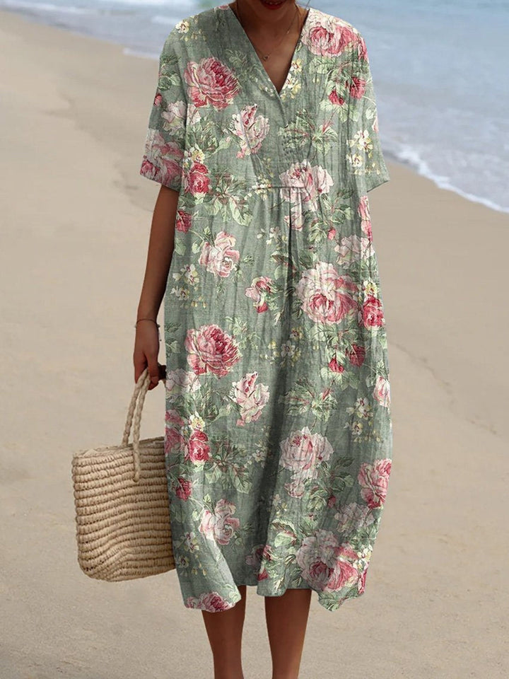 Olivia | Printed Dress for a Summer Breeze