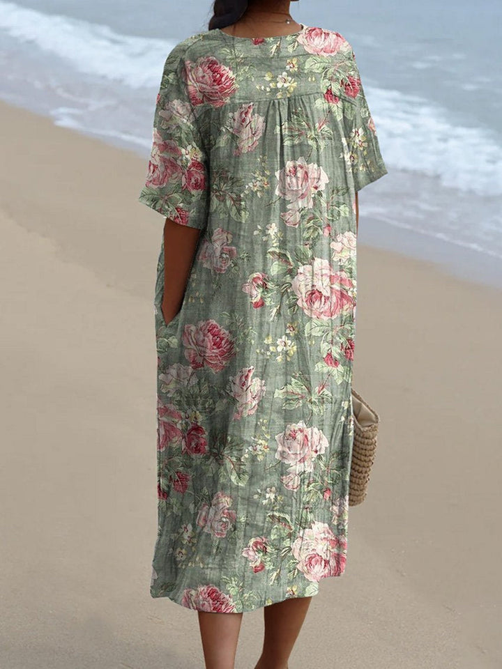Olivia | Printed Dress for a Summer Breeze