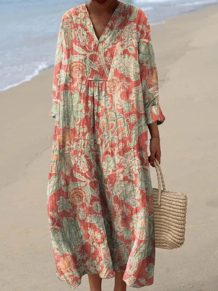 Jasmine | Floral Print Summer Dress